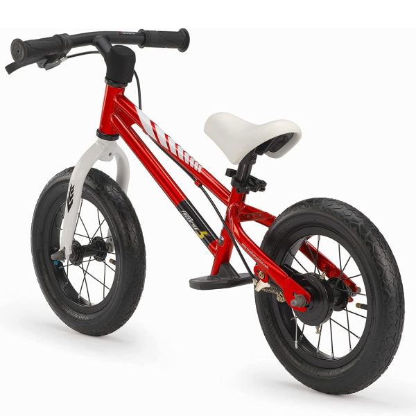 RoyalBaby Freestyle 12-Inch Balance Bike for Kids Ages 2-5, Lightweight Steel Frame Toddler Bike with Hand Brakes, Footrest & Training Wheels - product image 2