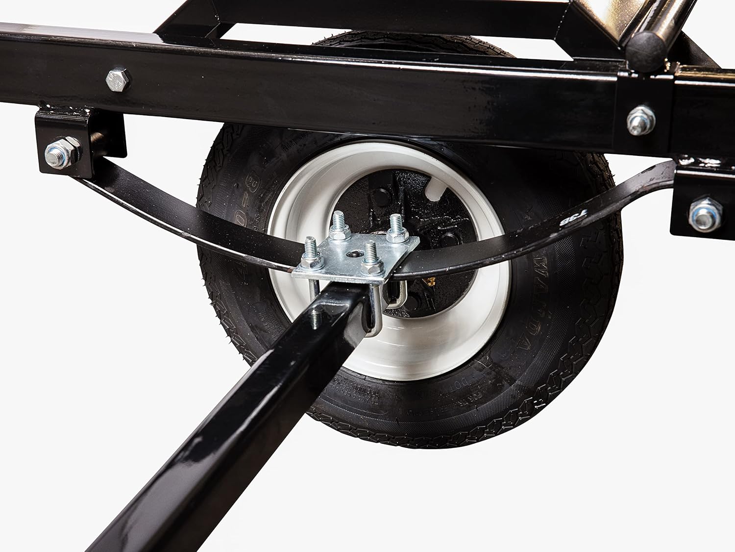 65 Inch Aluminum Kayak Trailer - Heavy Duty 2 Kayak Fishing Trailer with Powder Coated Frame - product image 3