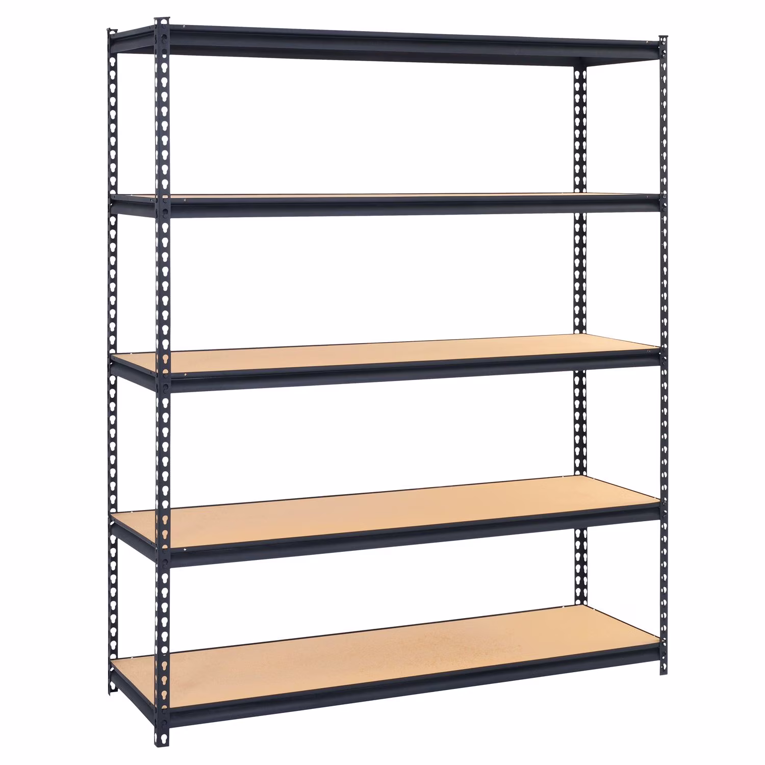Muscle Rack 60" W x 72" H x 24" D 5-Tier Steel Freestanding Garage Shelf - image 1