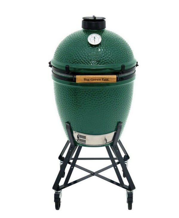 Kamado Style BBQ Grill Smoker - Green Outdoor Charcoal Grill - product image 2