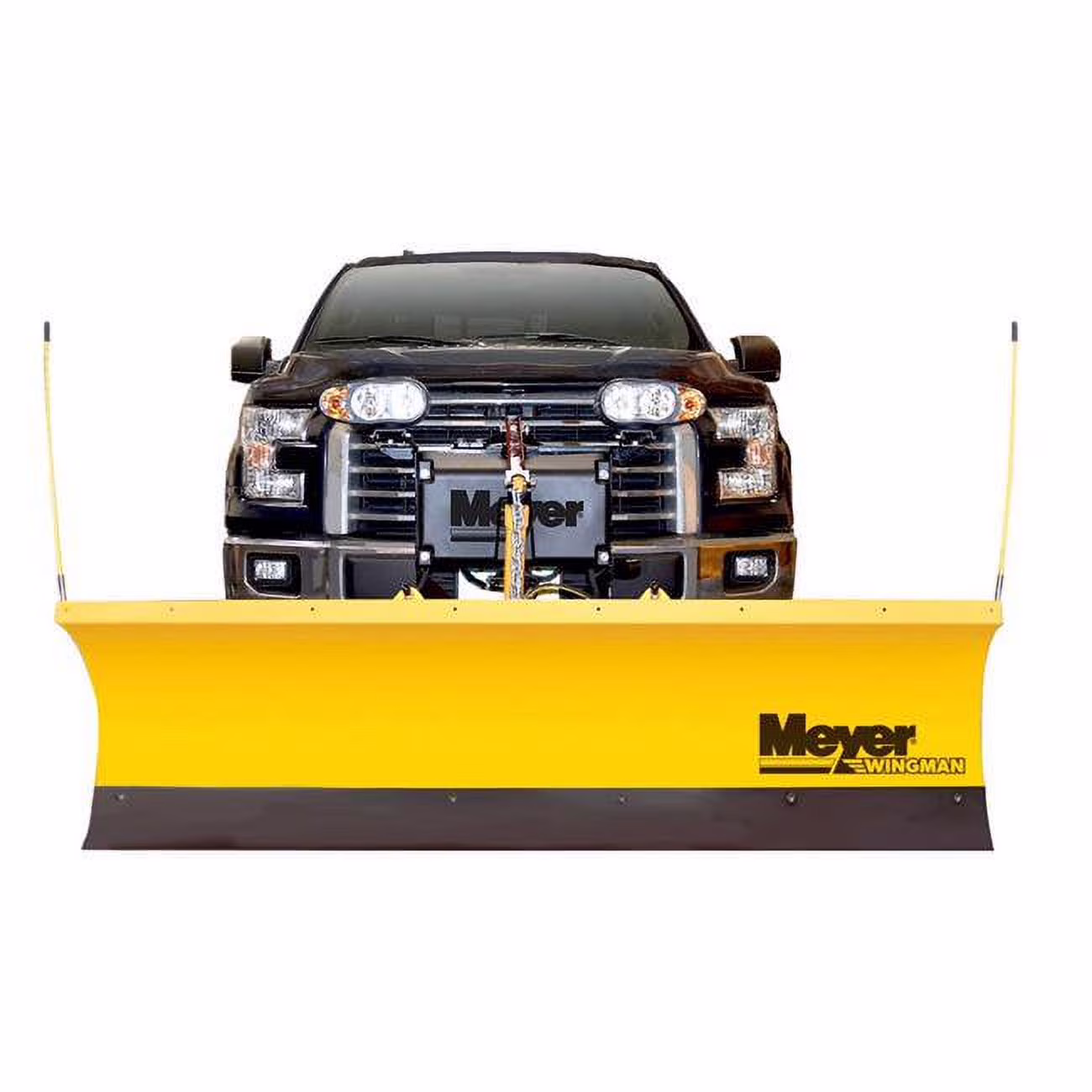 Meyer Products MPR28300 Wingman Snow Plow With Receiver Hitch - 6 ft. x 8 x 2 in. - image 1