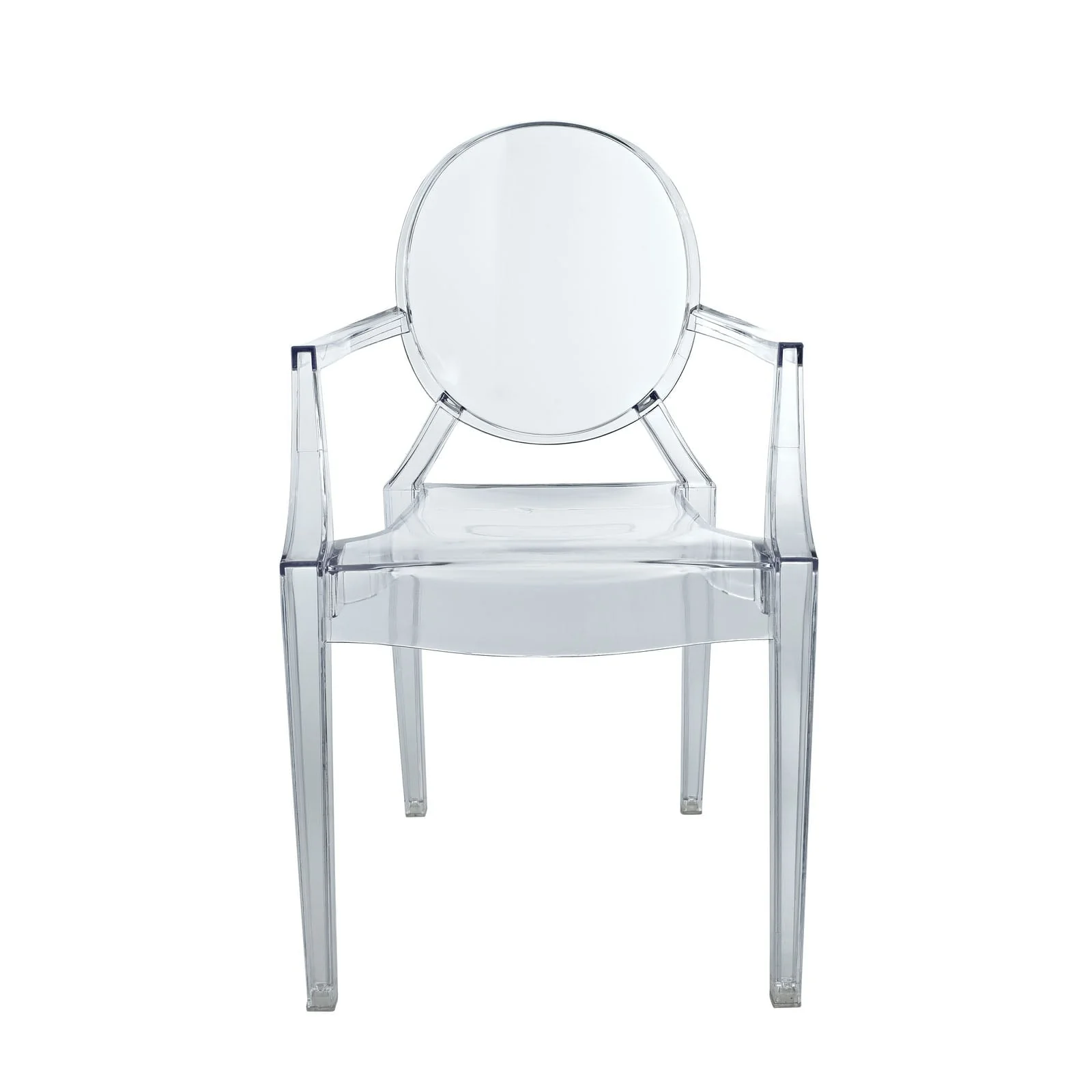 Modway Casper Miniature Chair in Clear, 3.5"l x 3.5"w x 6.5"h" - image 2