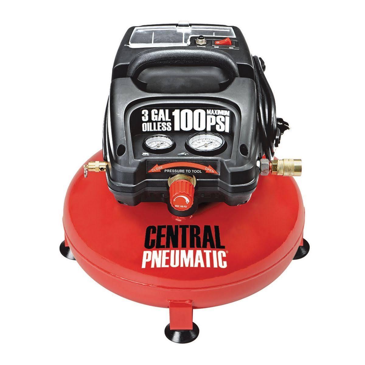 Oil Free Pancake Air Compressor - Portable Electric Compressor for Inflation and Nail Tools - product image 1