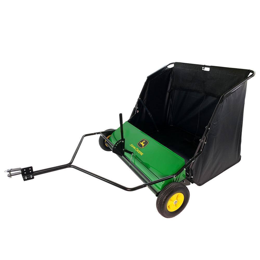 42-Inch Tow-Behind Lawn Sweeper with 24 Cu. Ft. Hopper, 6 Brush System for Lawn Tractors & Mowers - product image 2