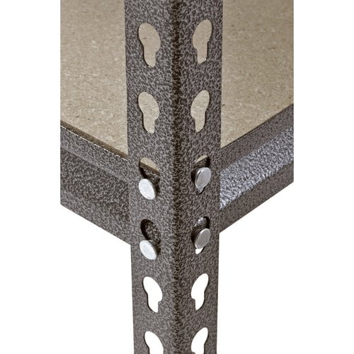 Muscle Rack 48"W x 18"D x 72"H 5-Shelf Steel Freestanding Shelves, Silver - image 2