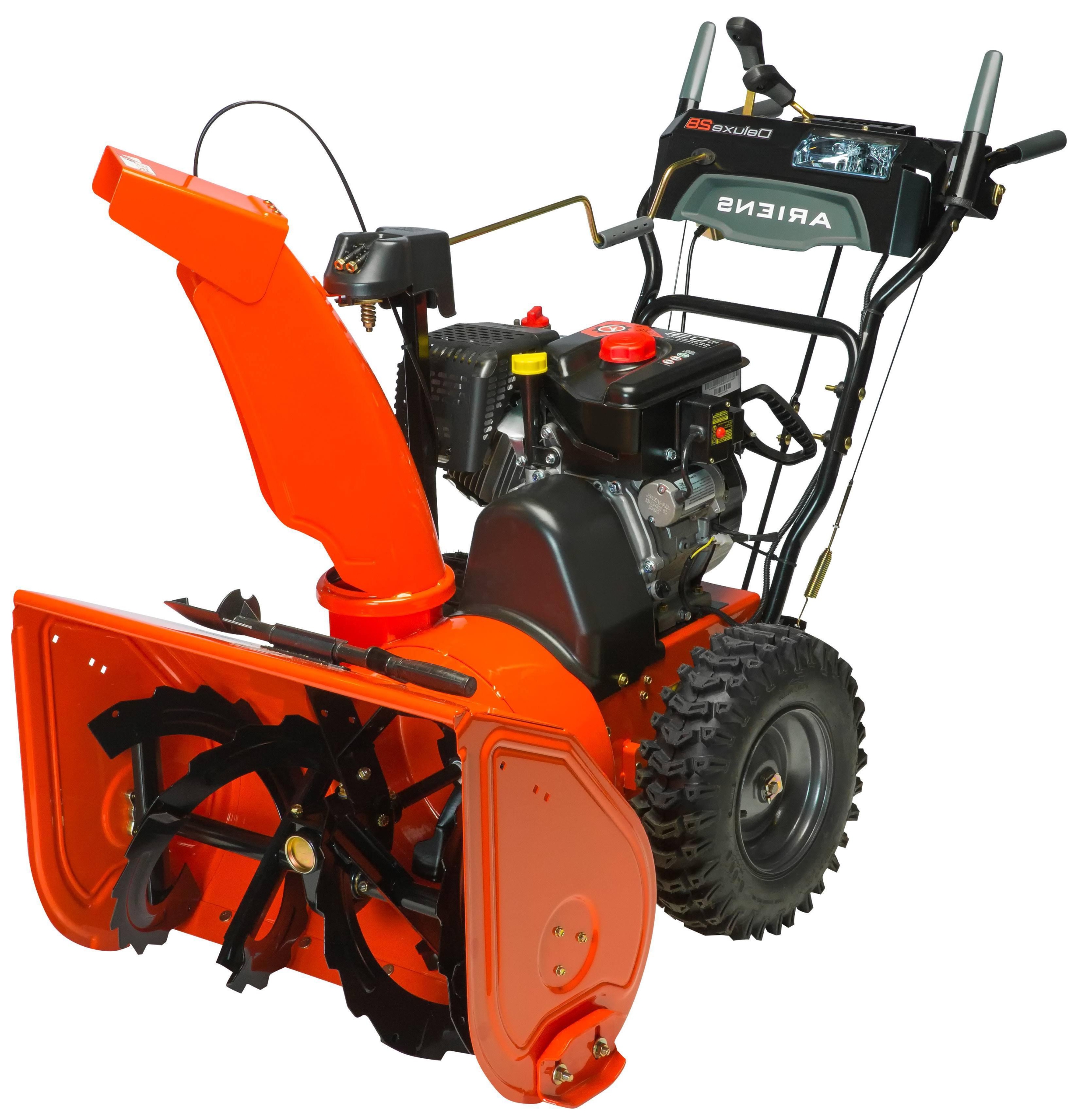 28 Inch 2-Stage Snow Blower with Electric Start - Auto Turn Steering Snow Thrower - product image 1