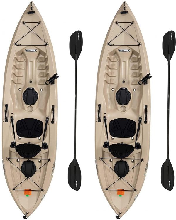 Lifetime Tamarack Angler 100 Fishing Kayak 10 ft 2-Pack with Paddles, Sit-On-Top Kayak - product image 1