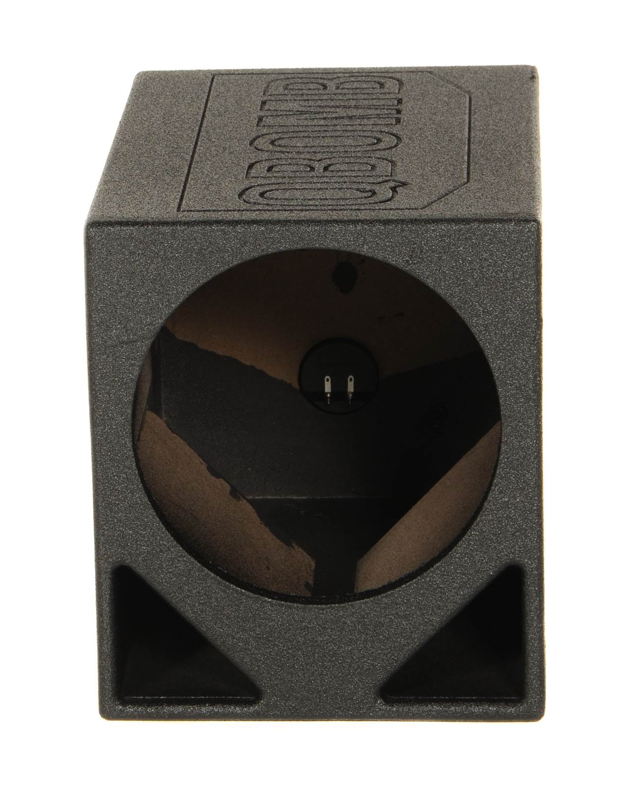 Single 12-Inch Ported Car Subwoofer Enclosure Box, Triangle Port Design with 2.2 Cu. Ft. Air Space - product image 3