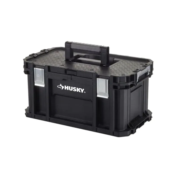 22-Inch Modular Rolling Tool Box System - 3-Piece Mobile Tool Cart with Toolbox & 12-Bin Organizer - product image 3