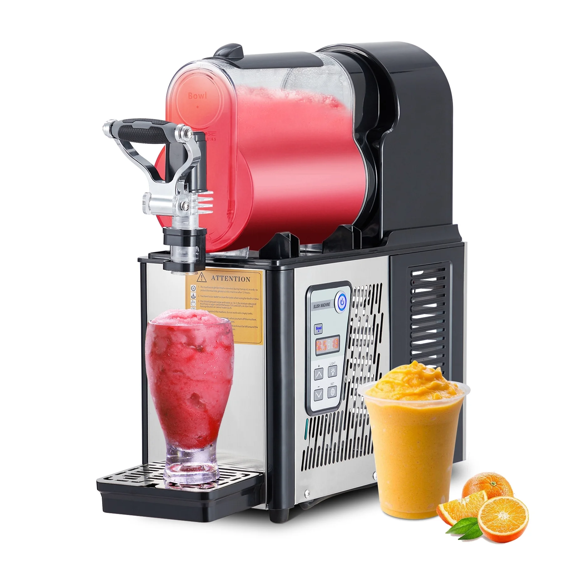 3L Slush Machine - Stainless Steel Frozen Drink Maker with Self-Cleaning Function - product image 2