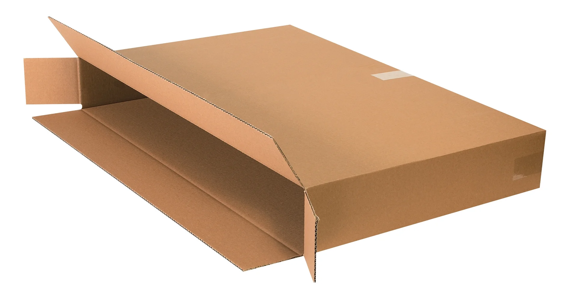 SI PRODUCTS Side Loading Boxes 36" x 5" x 24" Kraft 20/Bundle BS360524FOL - image 1