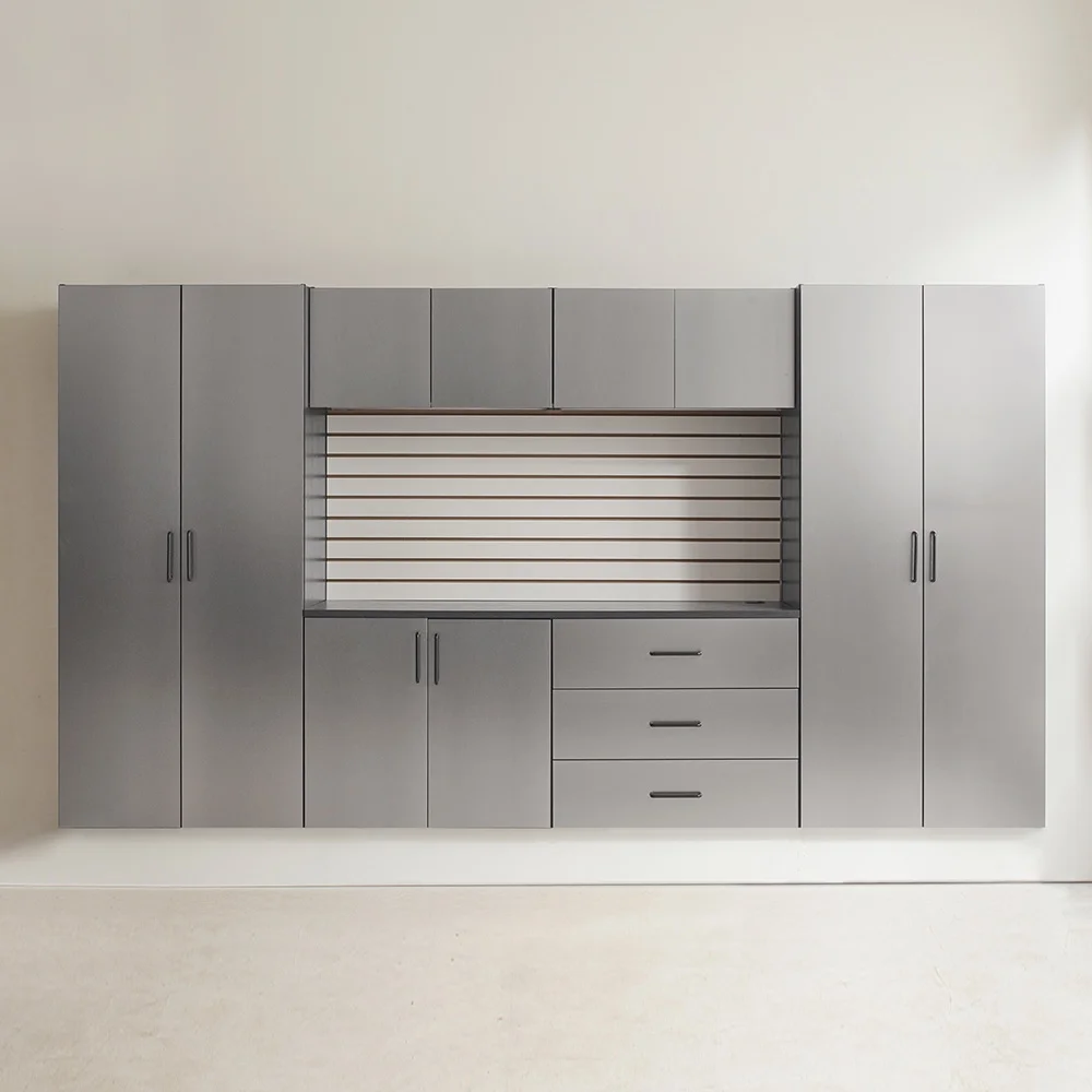 Astro Series 128 in. W x 79 in. H x 20 in. D Garage Cabinet Set A (7-Piece) - image 2