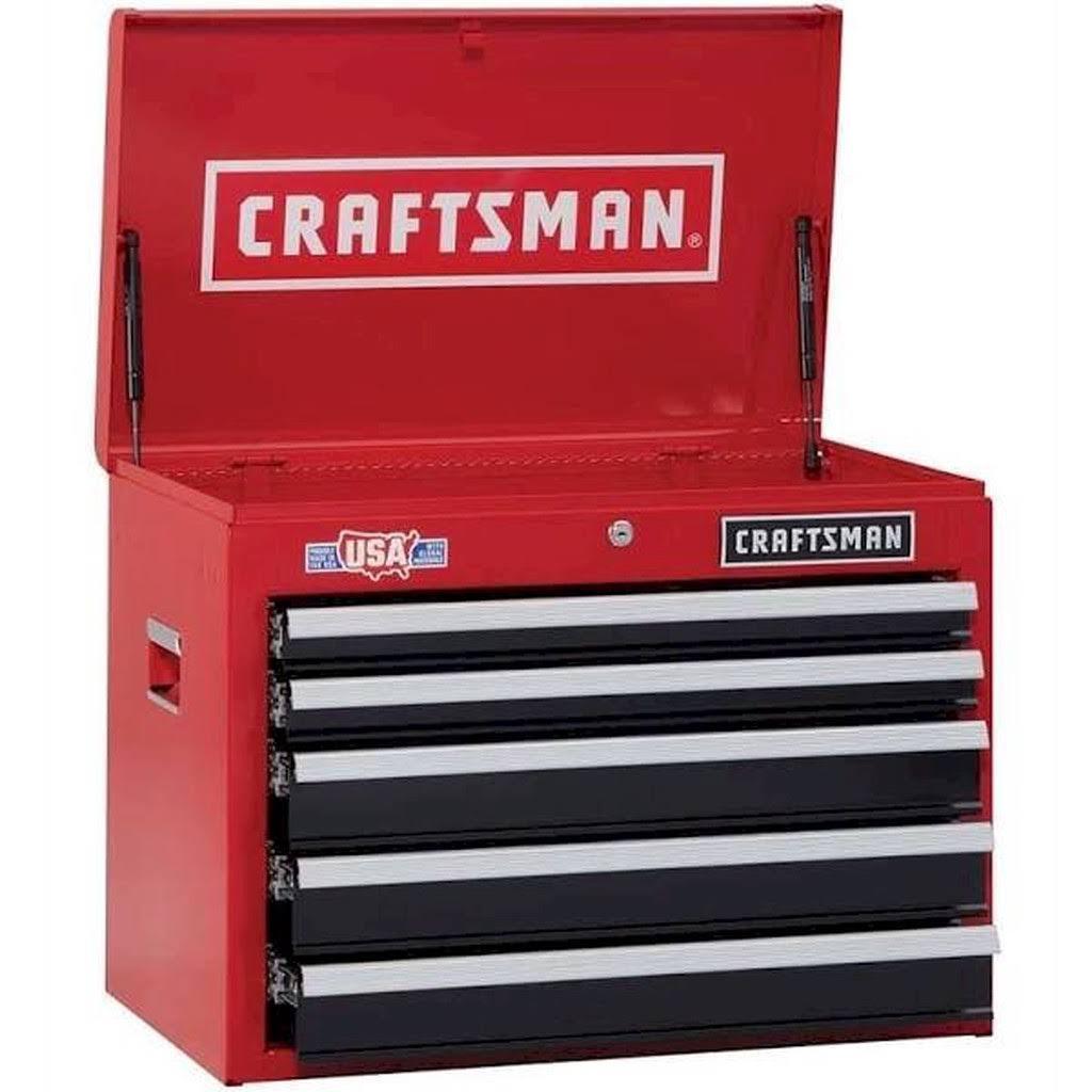 26 Inch Tool Chest - 5840 Cu In Steel Tool Box with Soft Close Drawers and Lock - product image 1