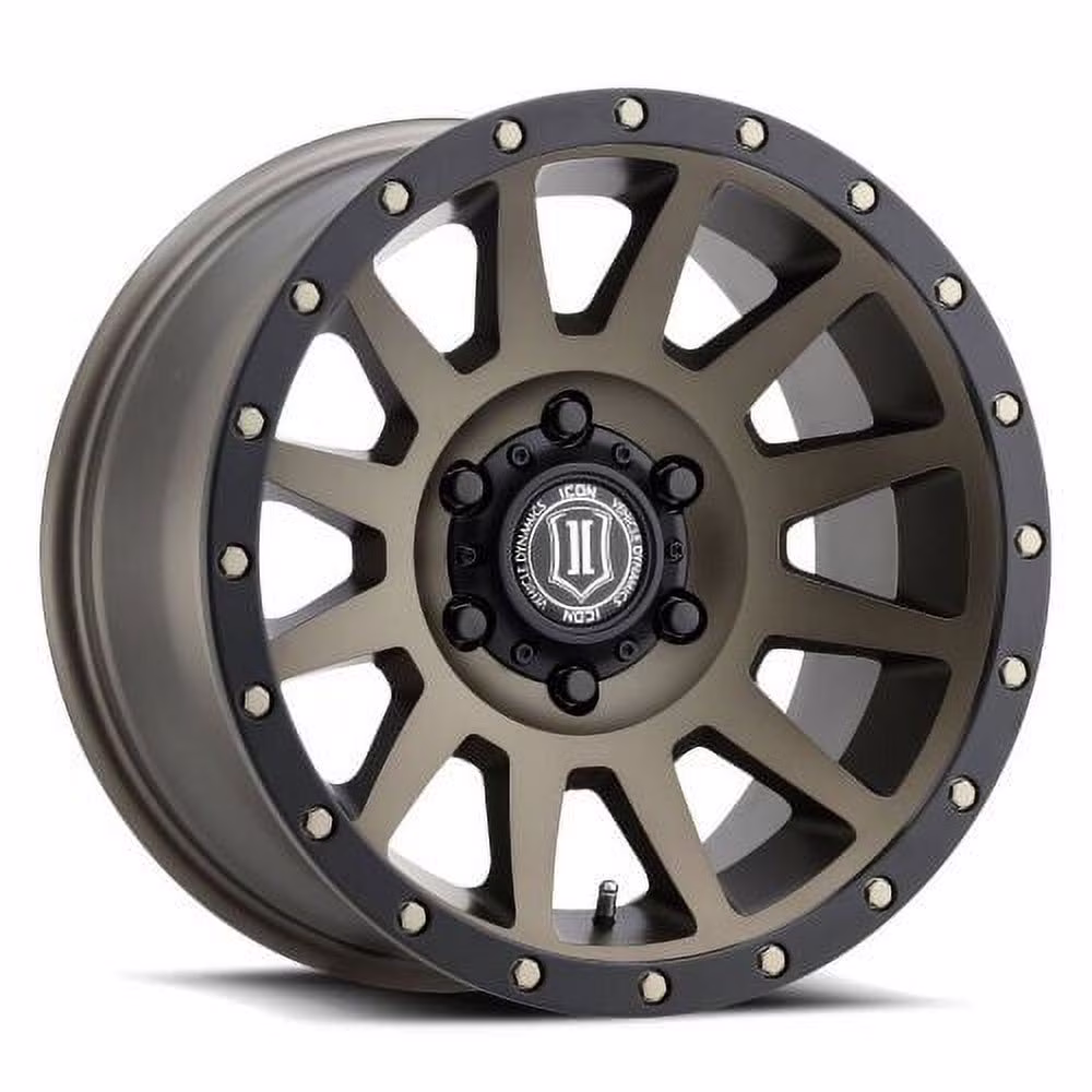 Icon Vehicle Dynamics 2017858347Br 17 X 8.5 Compression 6 X 5.5In 4.75Inbp 0Mm Offset- Bronze - image 1
