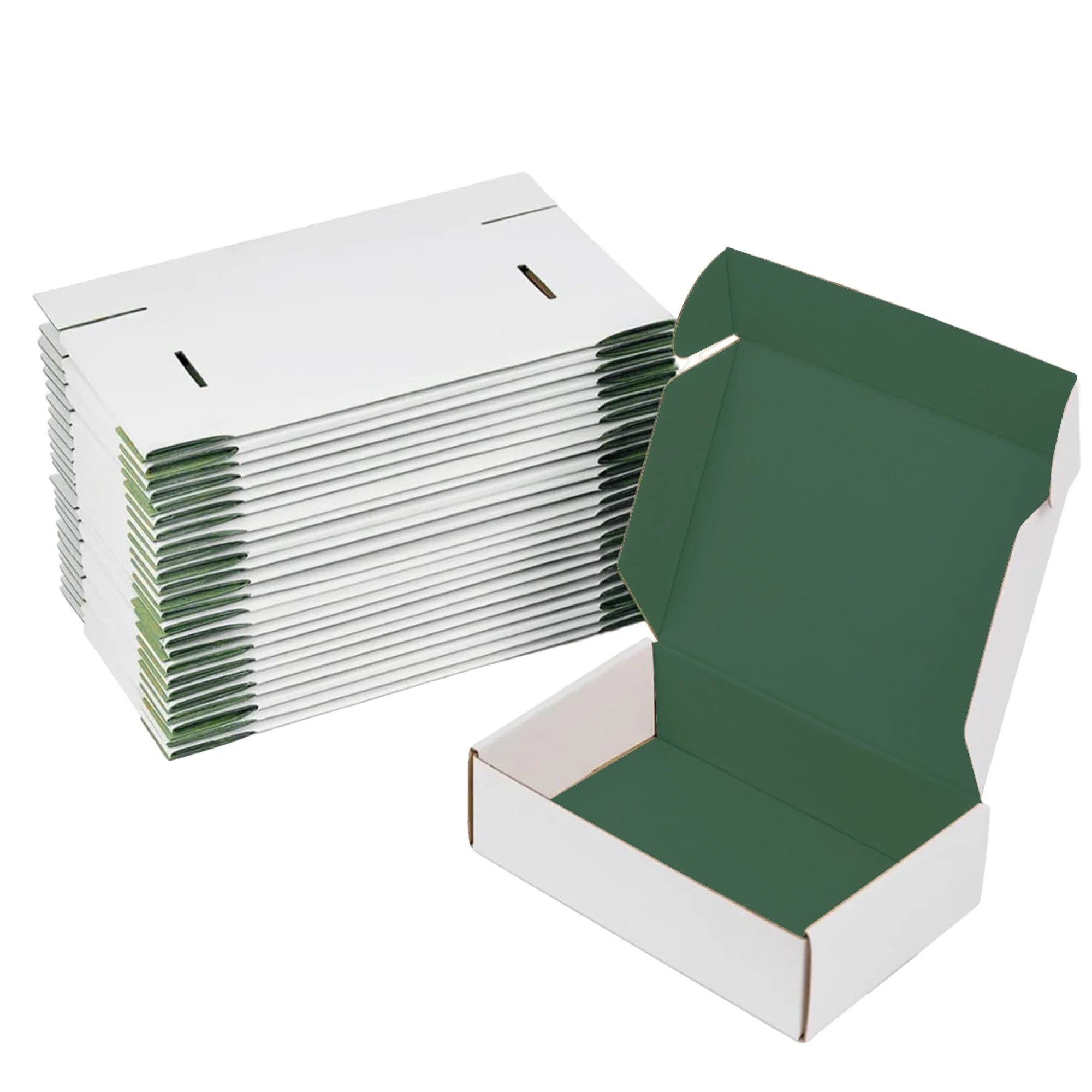 Ucanpack Corrugated Mailer Box Large Packing Supplies For Moving Green, 20 x 16 x 2?" - 50 Pcs - image 5