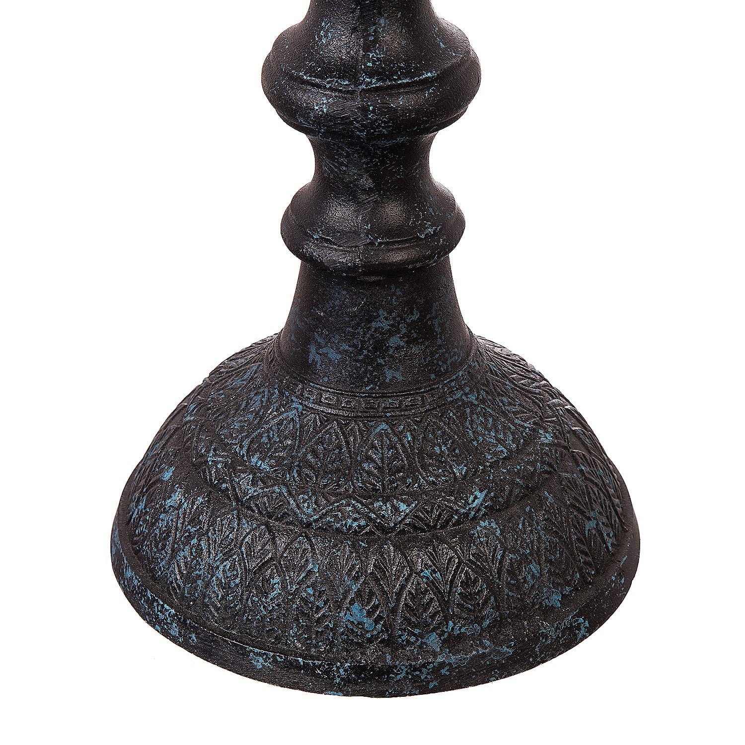 Evergreen Garden Cast Metal Bird Bath on Pedestal 20 x 19 x 15 Inches - image 4