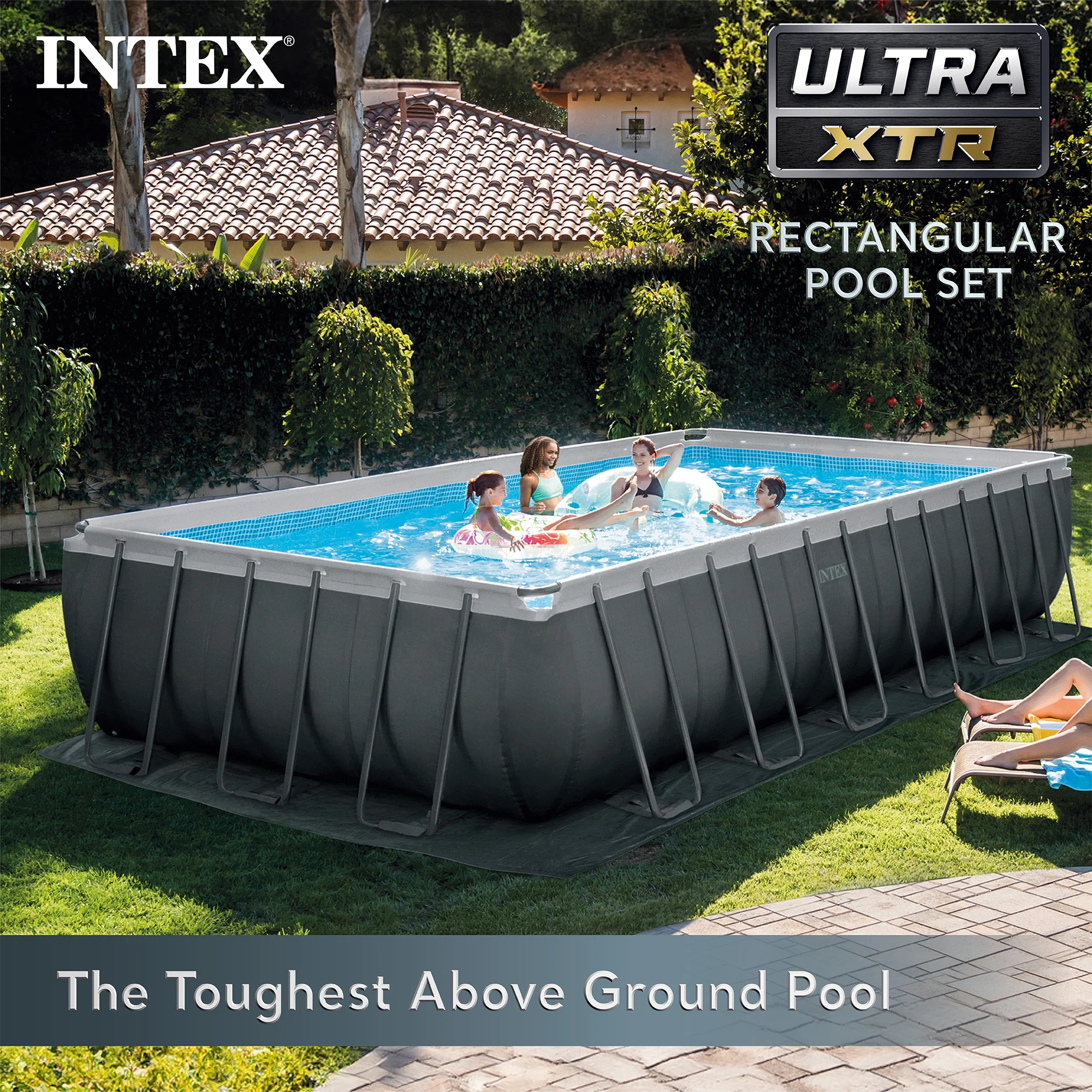 INTEX Ultra XTR 24' x 12' x 52" Above Ground Swimming Pool Set w/ Pump - image 5