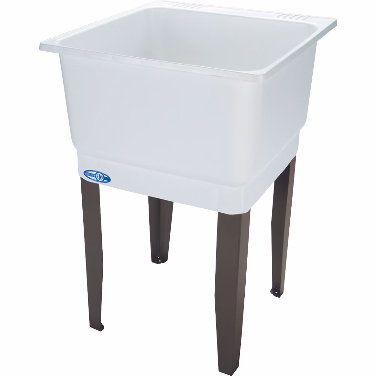 Mustee UtilaTub 20-Gallon Floor-Mount Laundry/Utility Tub, Sinks 33 X 23 X 25 IN., White - image 1
