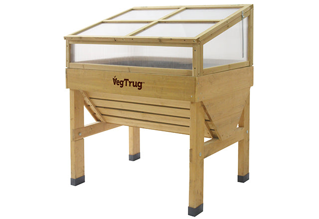 70 Inch Elevated Wooden Raised Garden Bed Planter Box - Outdoor Vegetable & Flower Gardening Bed - product image 2