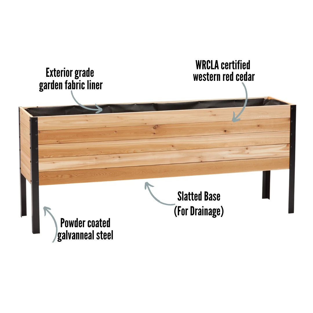 18" x 72" Raised Garden Bed - image 2