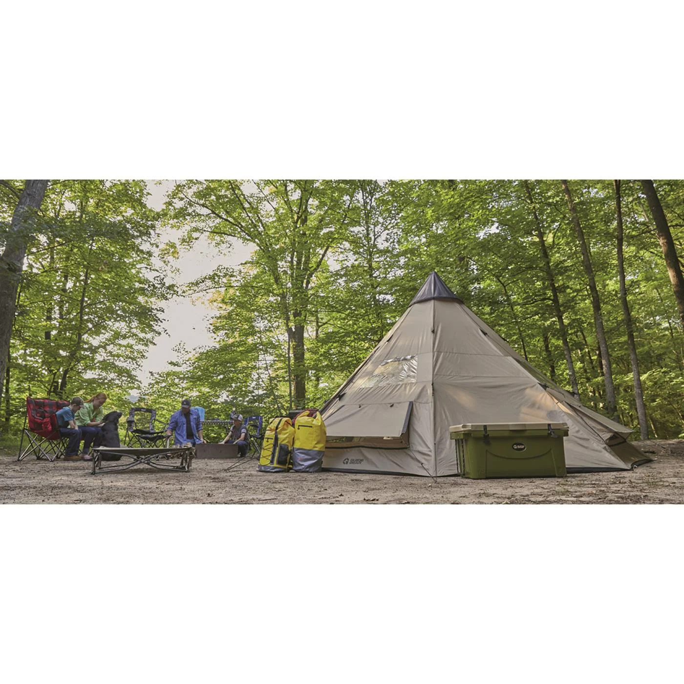 Guide Gear 18' x 18' Teepee Tent - image 7