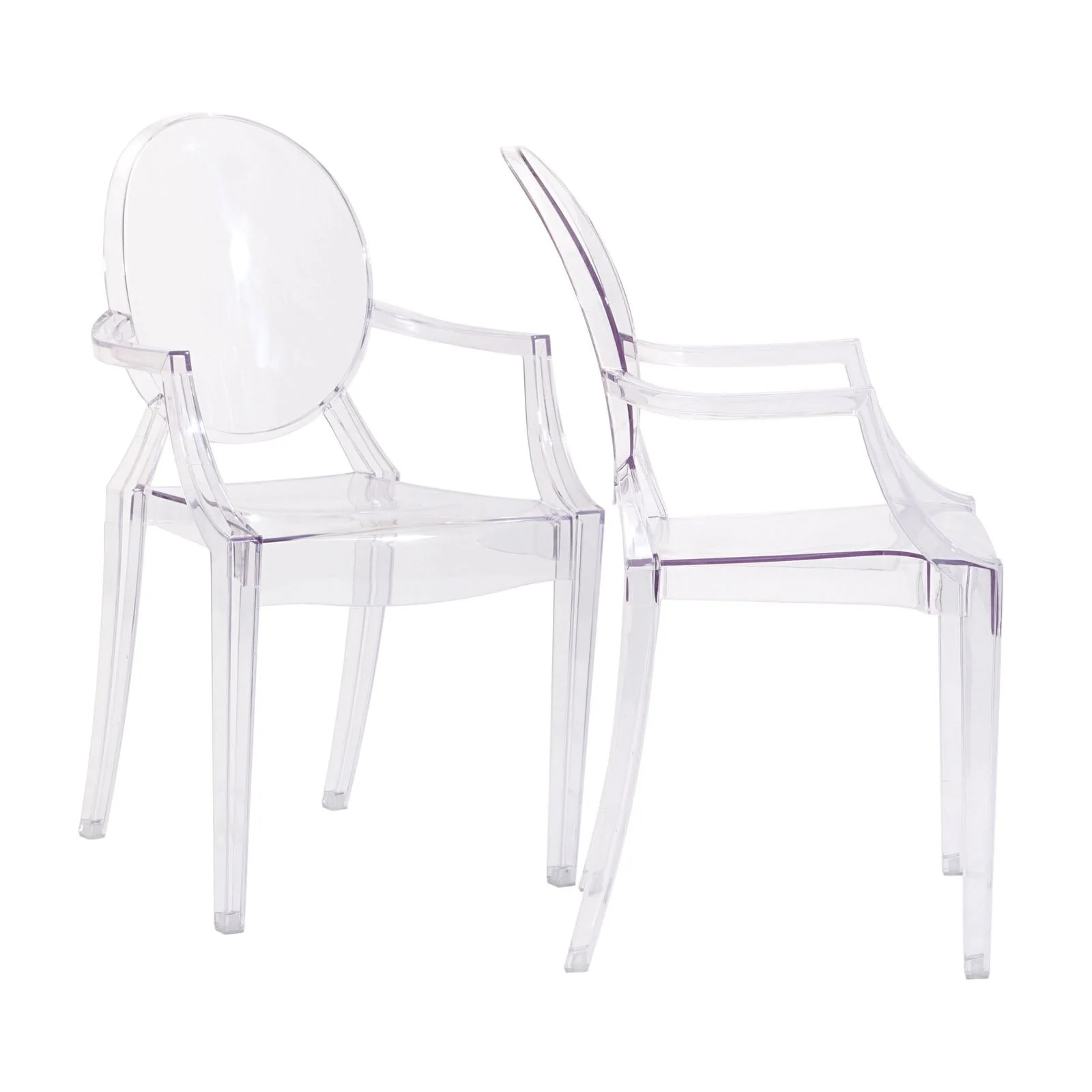 Modway Casper Miniature Chair in Clear, 3.5"l x 3.5"w x 6.5"h" - image 3