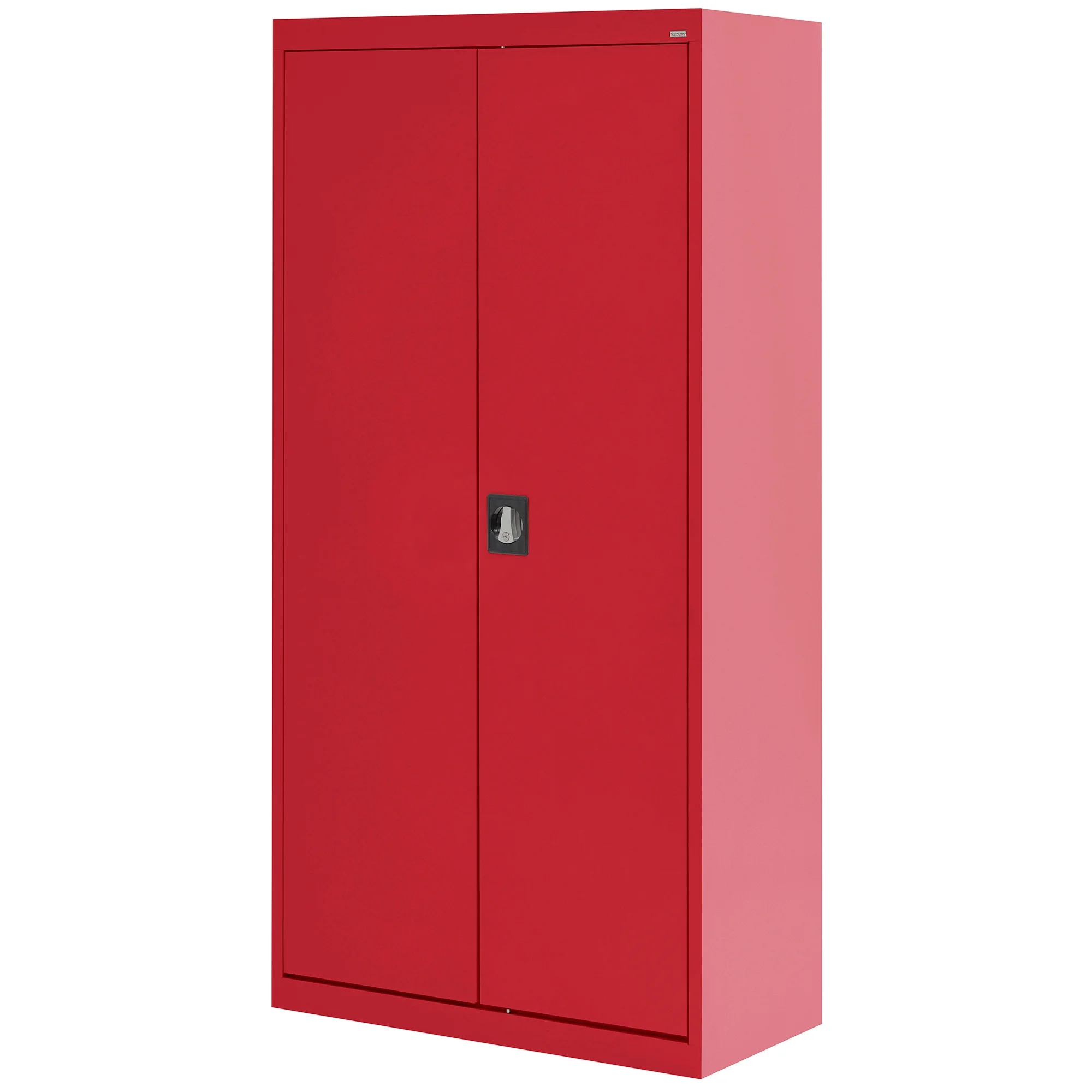 Elite Series Combination Cabinet with Adjustable Shelves, 36"W x 18"D x 72"H, Red - image 3