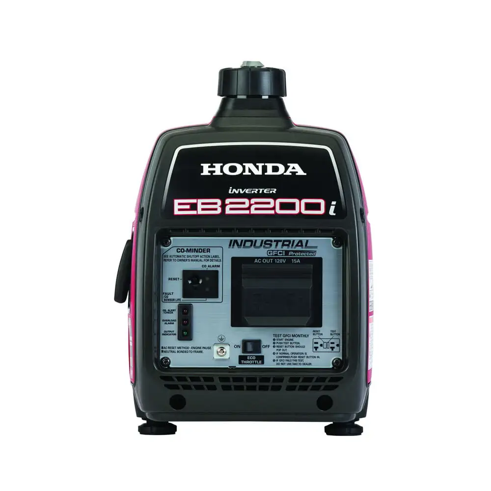 Honda EU2200i 2200 Watt Portable Inverter Generator with CO-Minder, Super Quiet Gas Generator - product image 2