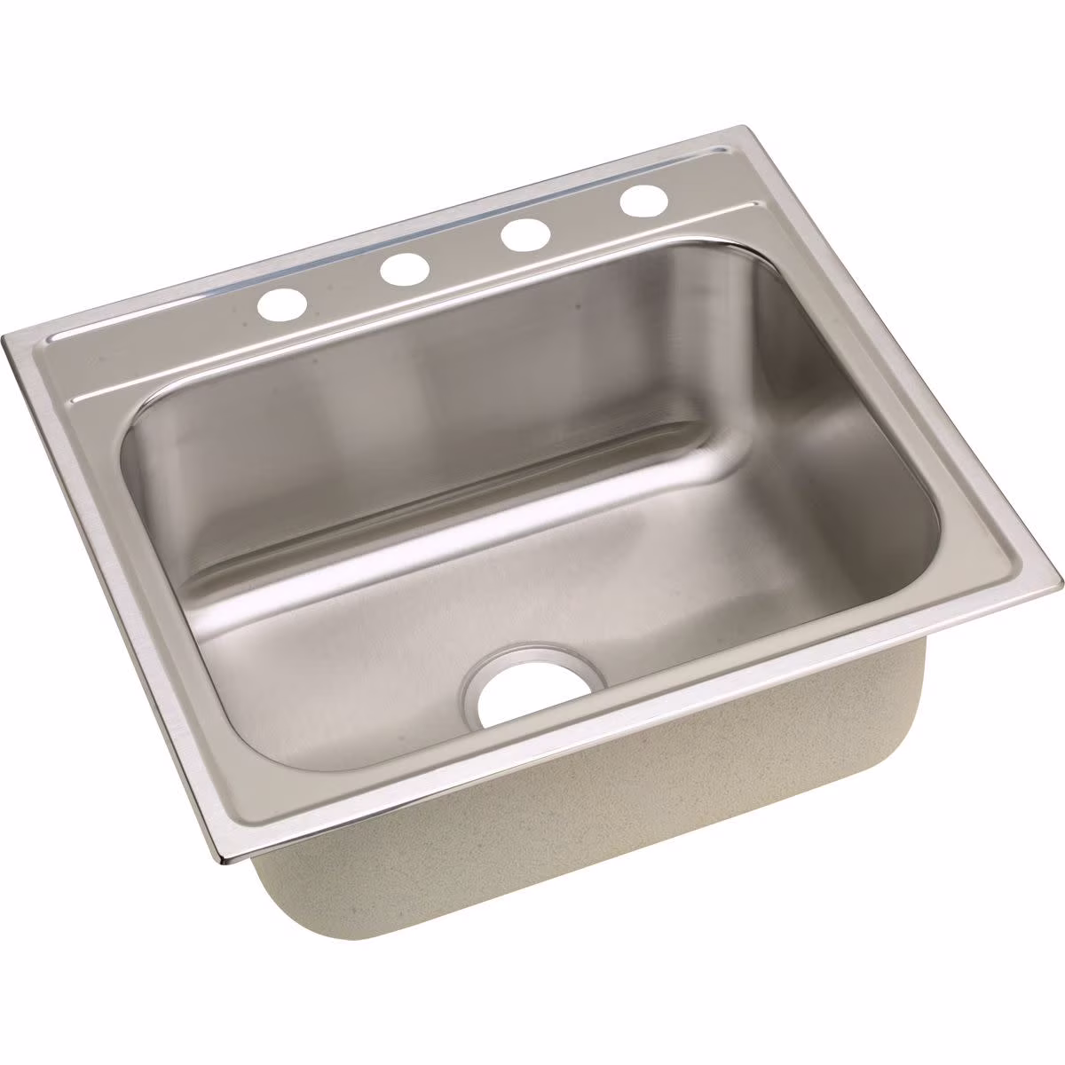Elkay Dayton Stainless Steel 25" x 22" x 10-1/4", Single Bowl Drop-in Sink - image 7