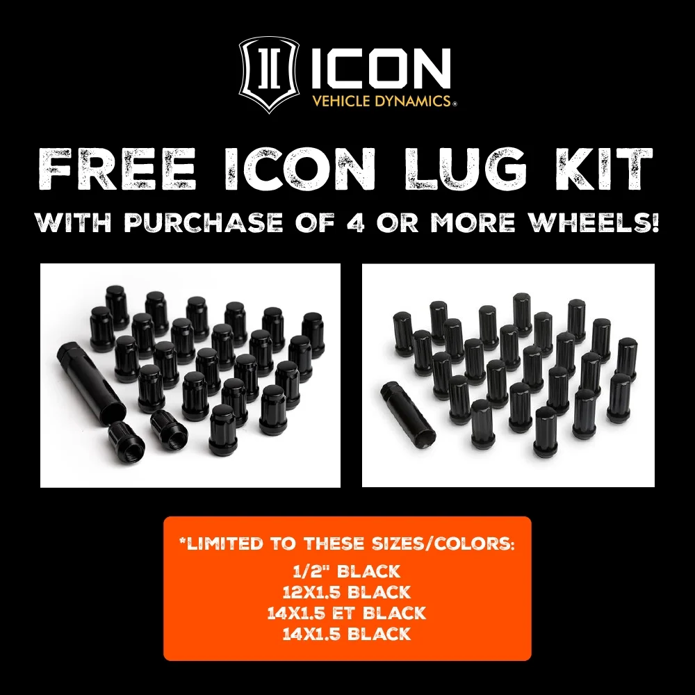 ICON Alloys Alpha, Gunmetal, 20 x 9 / 5 x 150, 16mm Offset, 5.625" BS - image 2