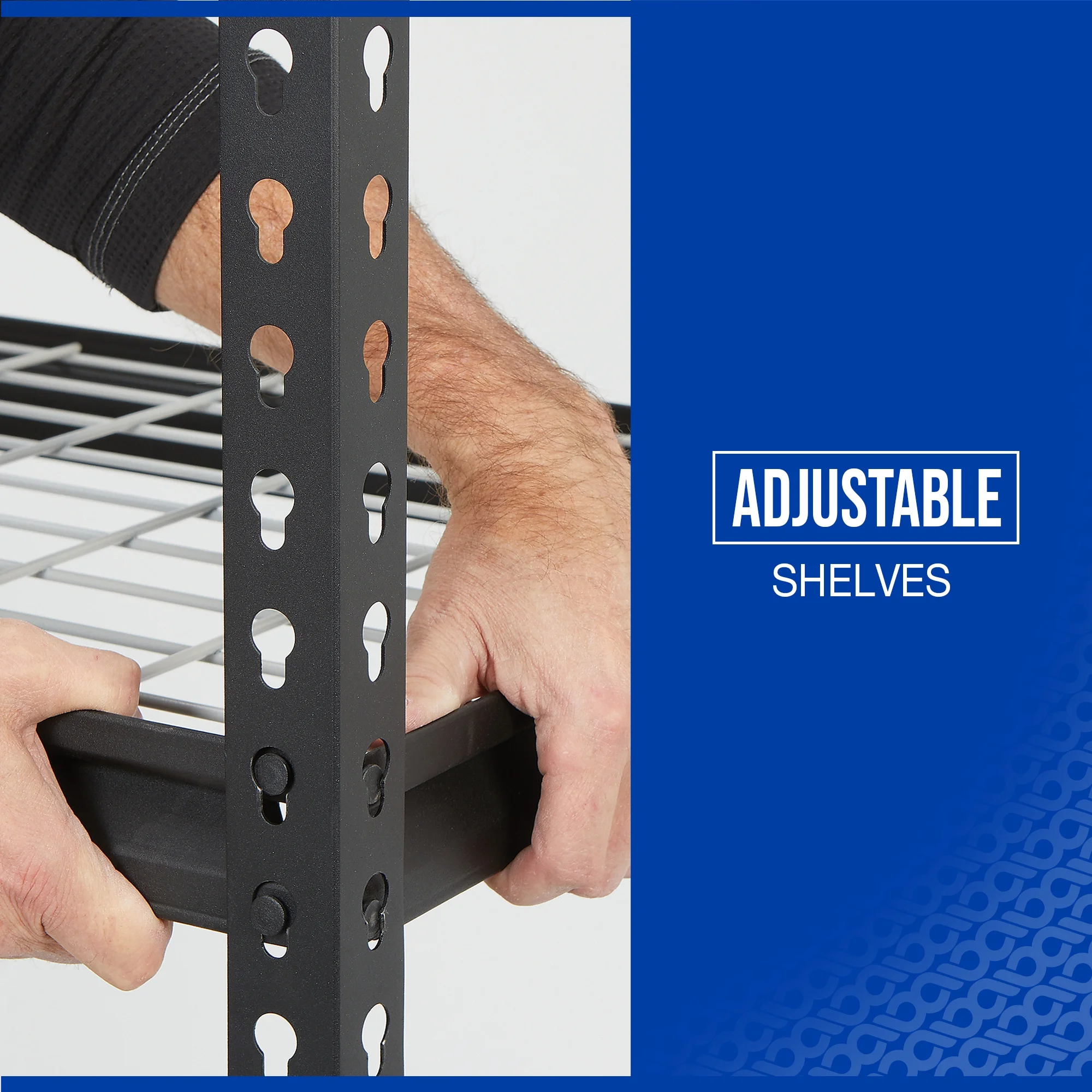 Strongway Heavy-Duty Wire Shelving Unit, 5 Shelves, 4000-Lb. Capacity, 36in.W x 18in.D x 72in.H - image 3