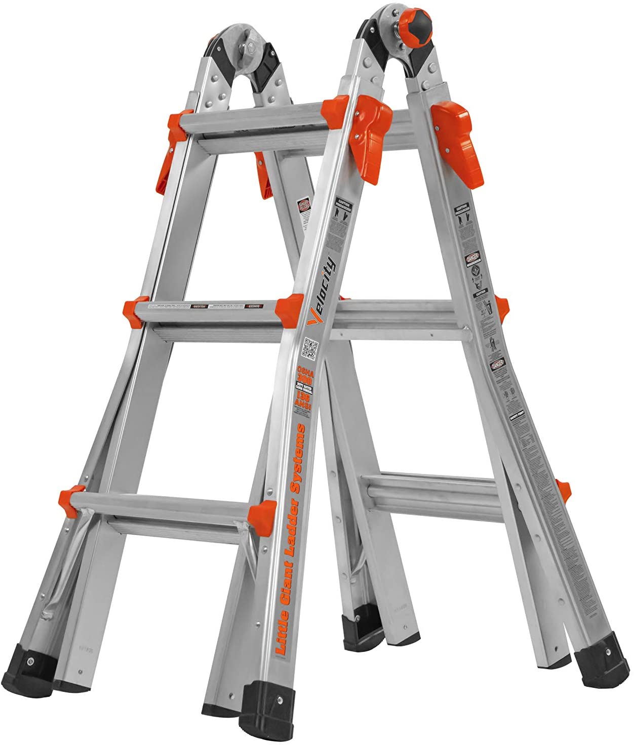 Little Giant Velocity Model 22 Multi Position Ladder - 19 ft Extension Ladder - product image 4