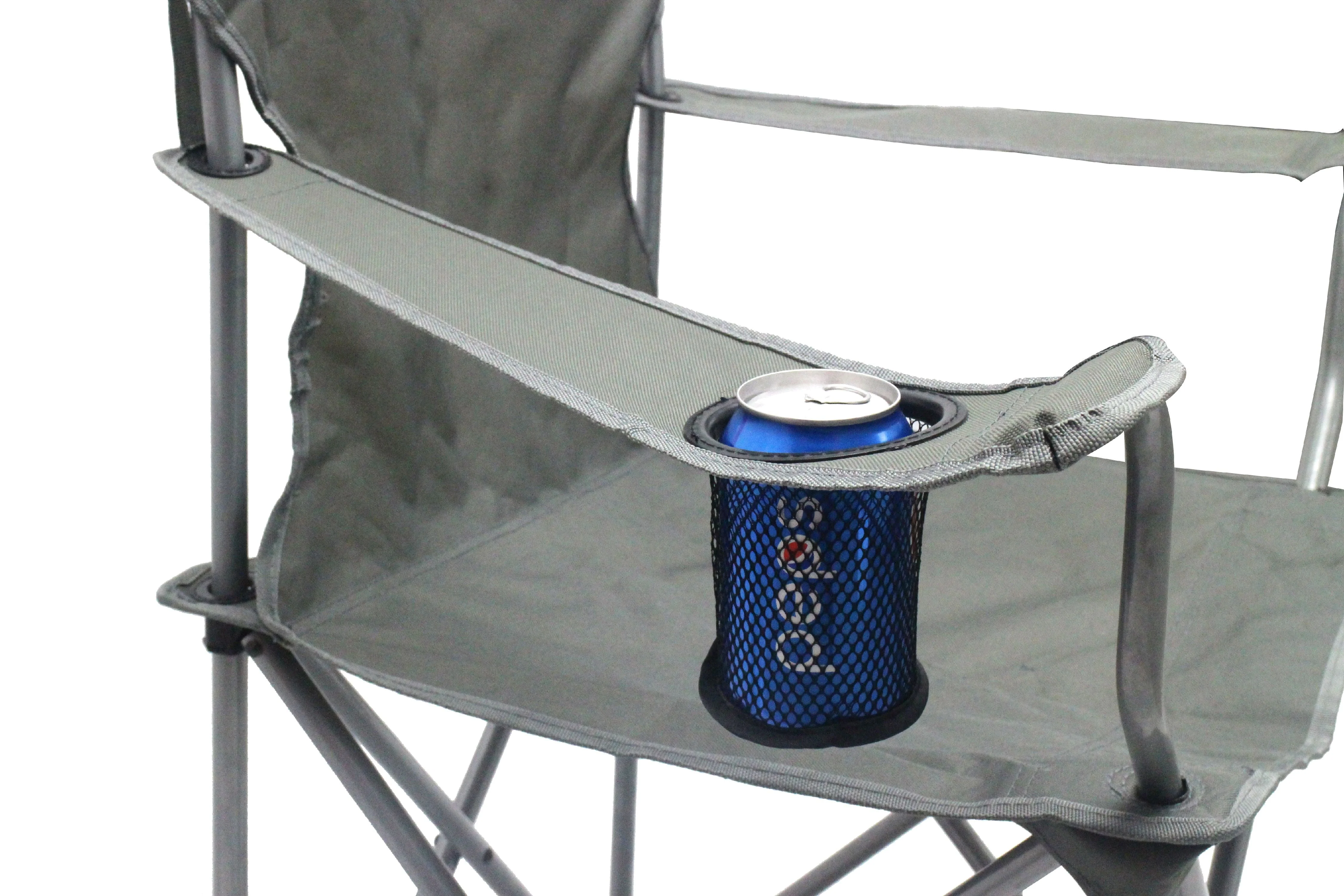 Ozark Trail Classic Folding Camp Chairs, with Mesh Cup Holder,Set of 4, 32.10 x 19.10 x 32.10 Inches - image 5