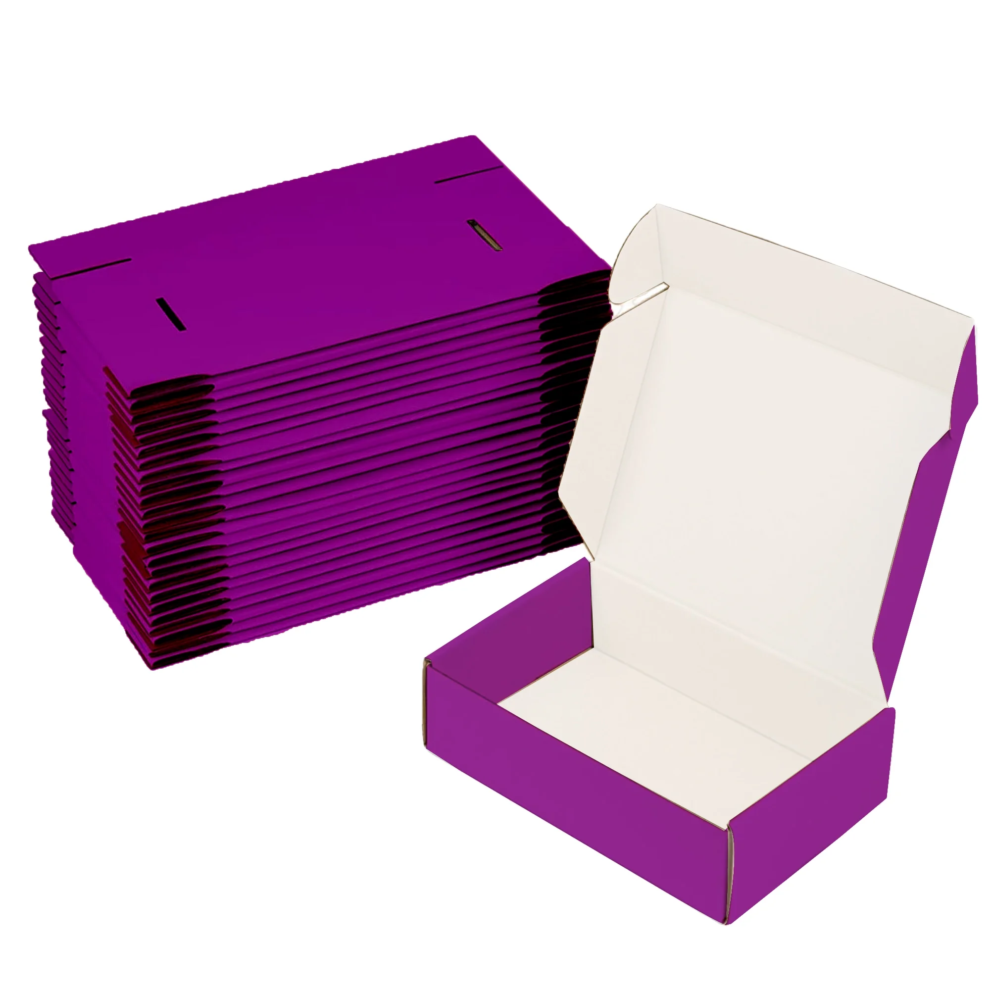 Ucanpack Corrugated Mailer Box Packing Supplies For Moving Purple Large , 18 x 14 x 4" - 25 Pcs - image 5