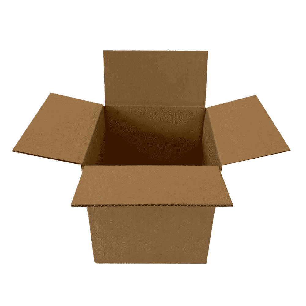 UOFFICE Foldable Single Wall Standard Shipping Boxes, 24" x 24" x 24", 10 Count, 1 Pack - image 1