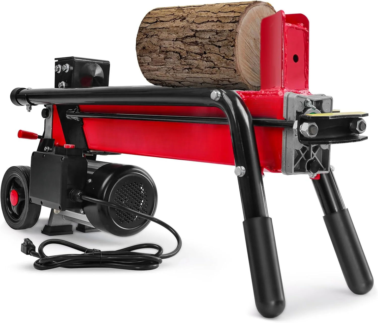 PowerSmart 7-Ton Electric Log Splitter, 15 Amp Hydraulic Wood Splitter with Wheels, 20-Inch Log Capacity - product image 1