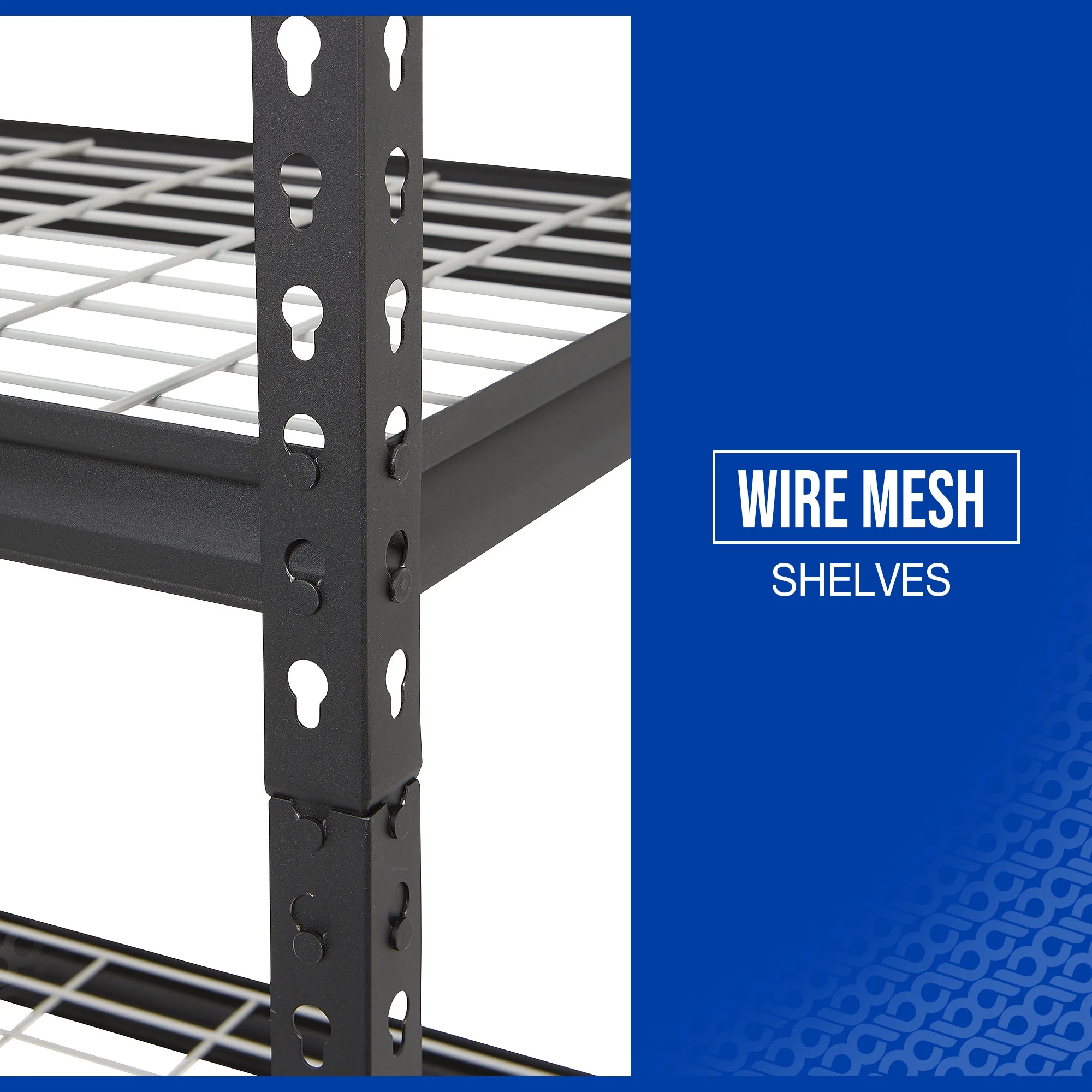 Strongway Heavy-Duty Wire Shelving Unit, 5 Shelves, 4000-Lb. Capacity, 36in.W x 18in.D x 72in.H - image 5