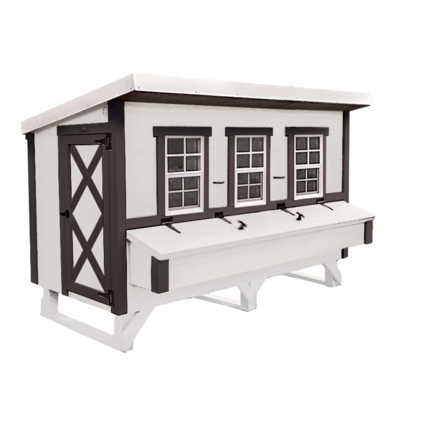 XL Chicken Coop for 20 Chickens - Outdoor Poultry House with Nesting Boxes and Ventilation - product image 2
