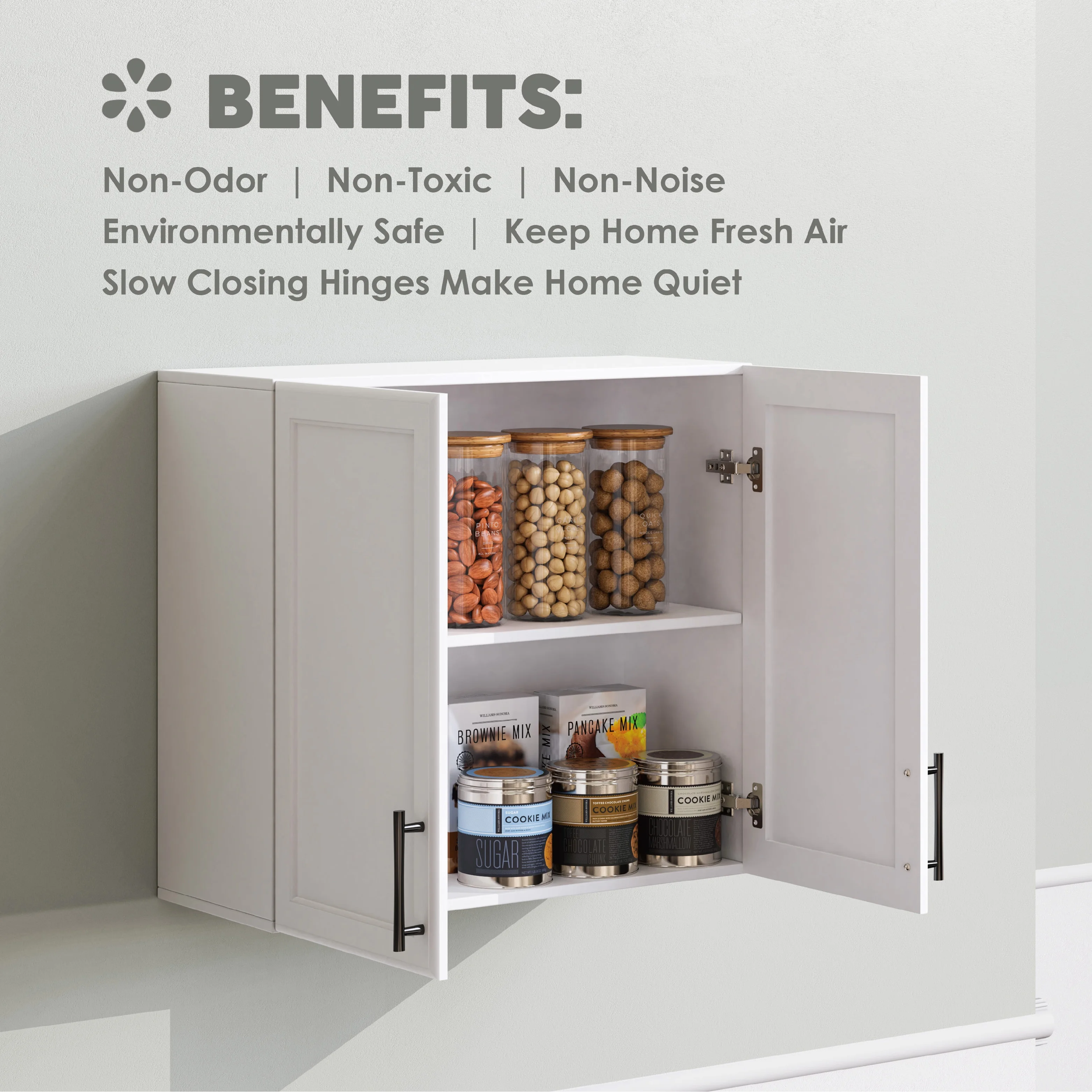 24" x 2Pcs Kitchen Wall Cabinet - image 6