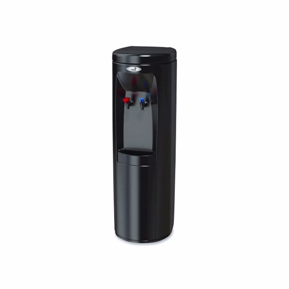 Oasis Atlantis Hot and Cold Water Dispenser, 1.4 gal, 12.8 x 13 x 40.5, Black - image 1