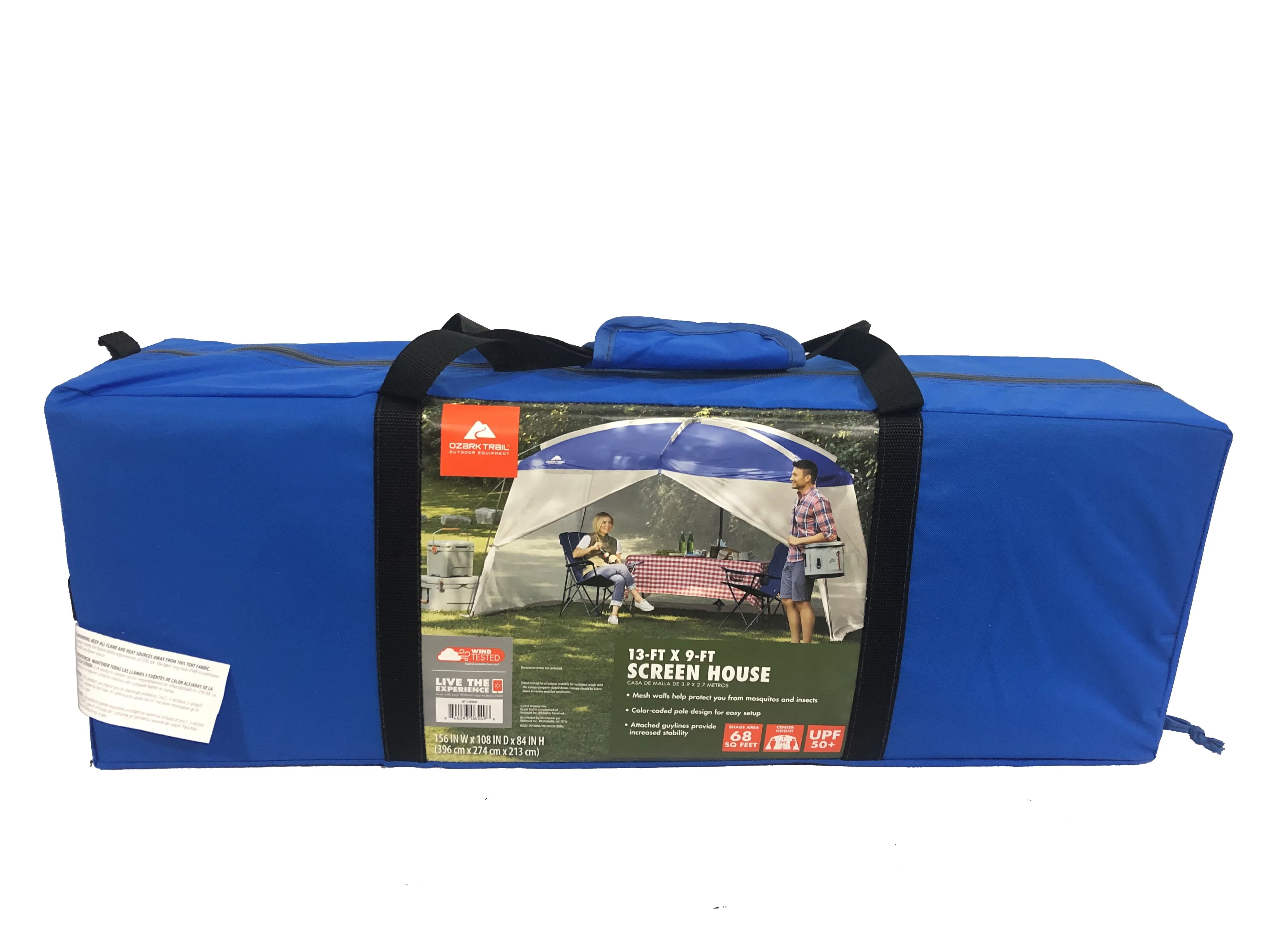 Ozark Trail Screen House Tent, Blue, 13 ft x 9 ft x 84 in - image 8