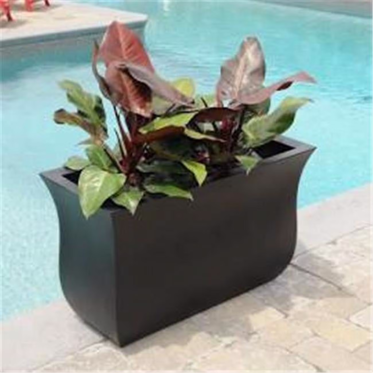 36 x 16 x 22 in. Valencia Long - Black - image 1