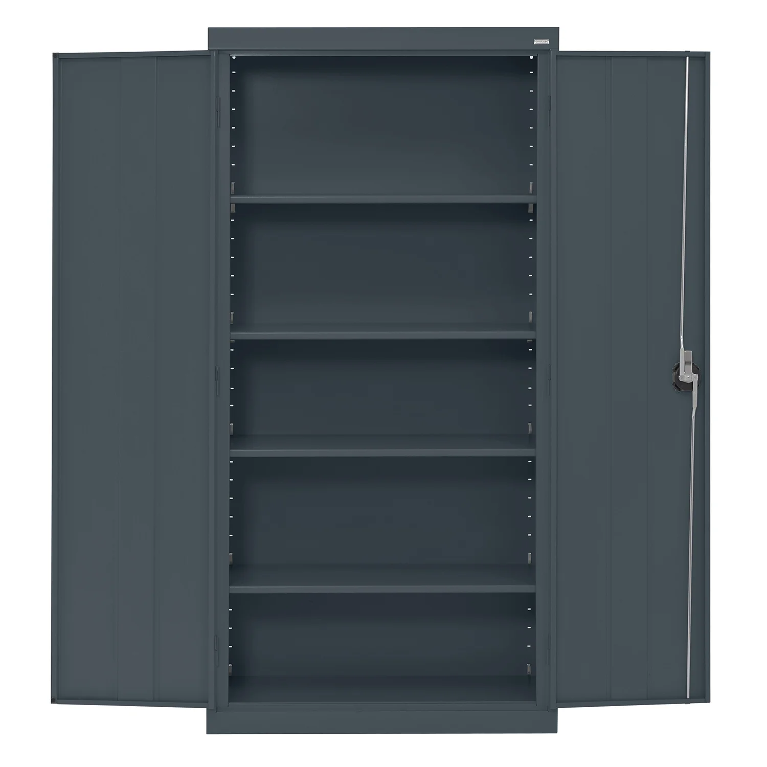 Sandusky Elite Series Steel Freestanding Garage Cabinet in Charcoal (36 in. W x 72 in. H x 24 in. D) - image 5
