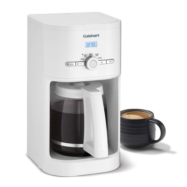 12-Cup Programmable Coffee Maker, Classic Drip Coffee Machine with Auto Brew and White Finish - product image 1