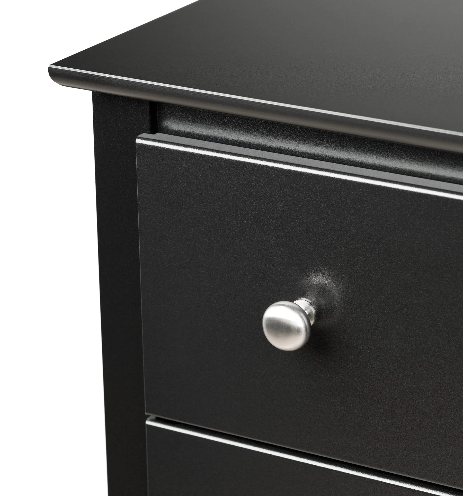 Prepac Sonoma 6 Drawer Wooden Double Dresser, 16" x 59" x 29", Black - image 5