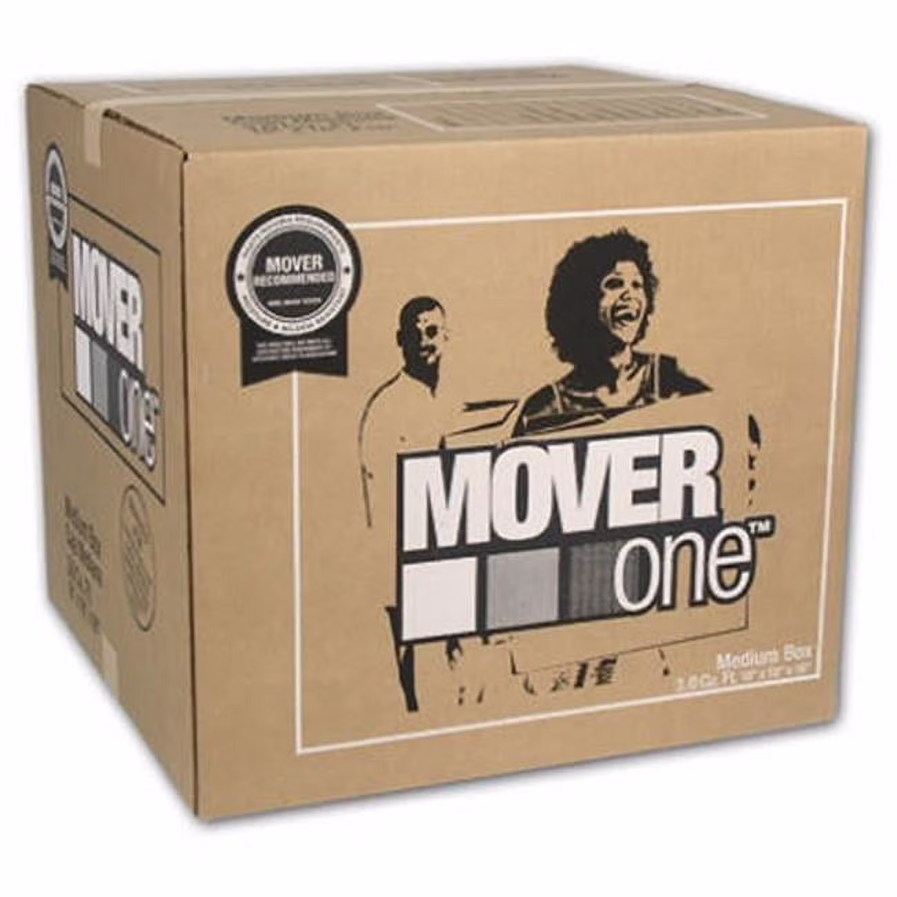 Schwarz Supply SP-902 18 x 18 x 16 in. Mover One Medium Moving Box- Pack Of 15 - image 1