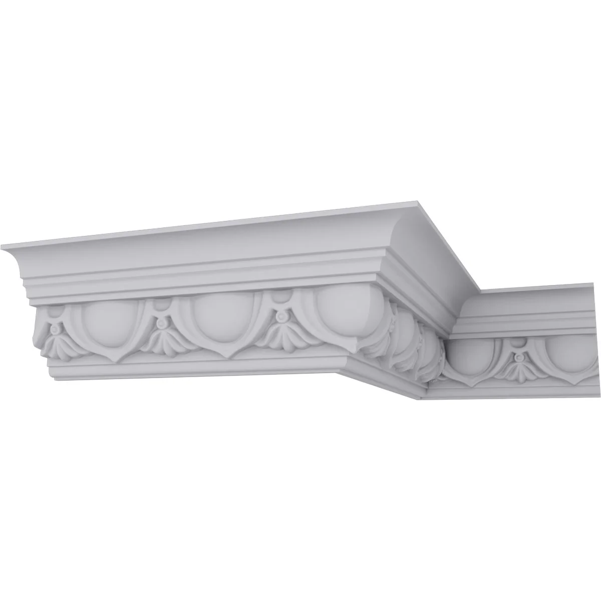 7 3/8"H x 6 1/8"P x 9 5/8"F x 94 1/2"L, (7 3/8" Repeat), Artis Crown Moulding - image 5