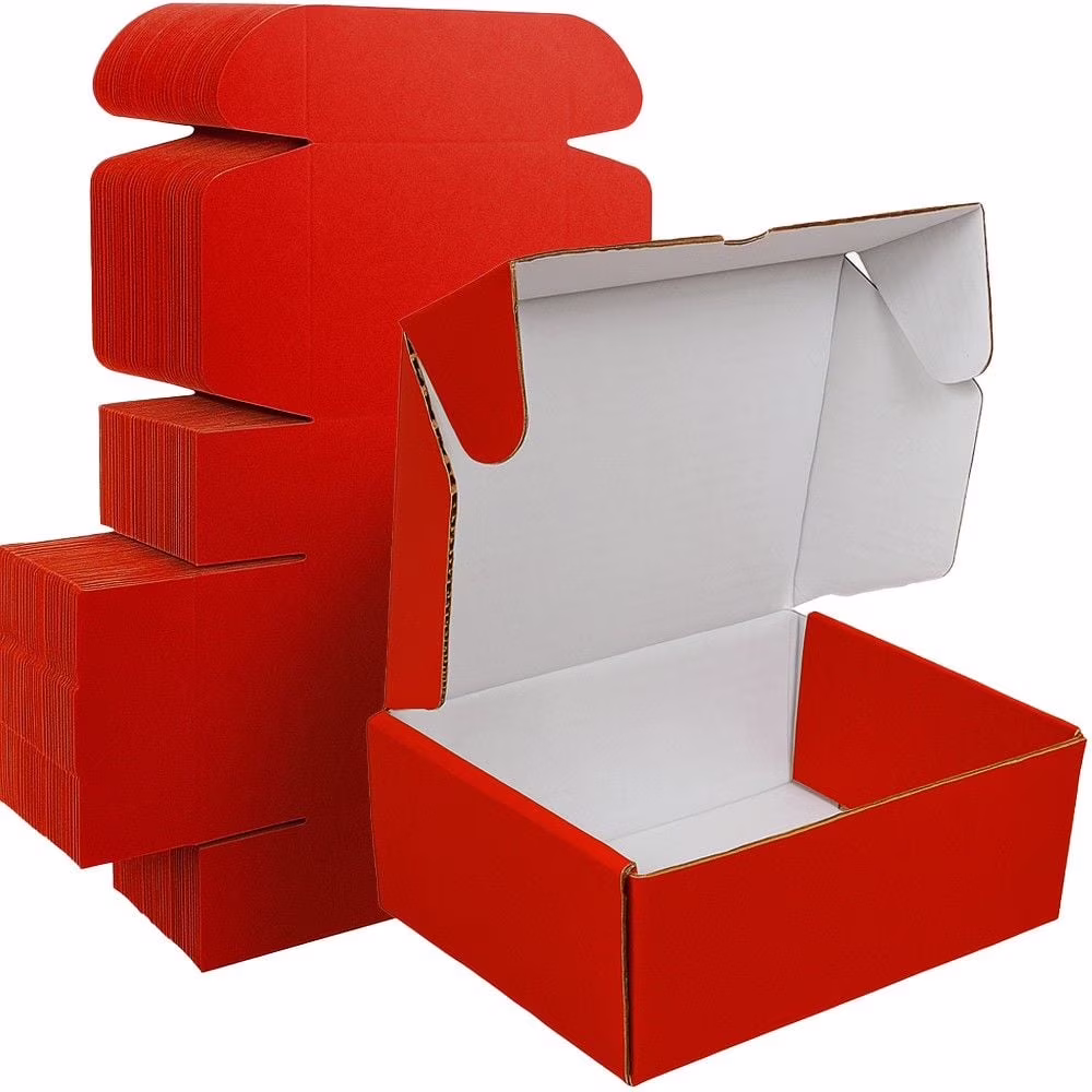 Ucanpack Corrugated Mailer Box Large Packing Supplies For Moving Red , 15 x 11 x 4" - 50 Pcs - image 1