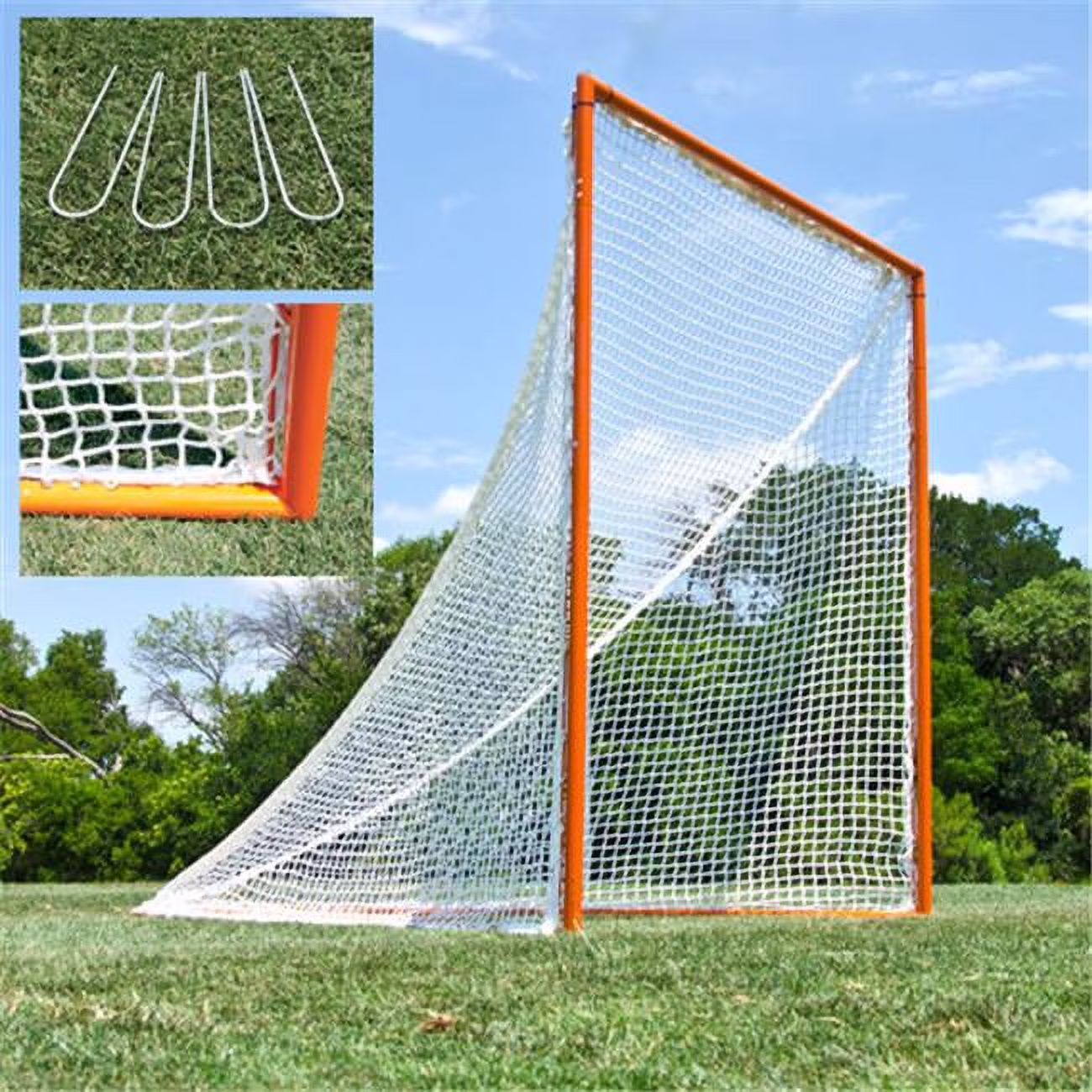 6 x 6 x 7 ft. Practice Lacrosse Goal - image 1