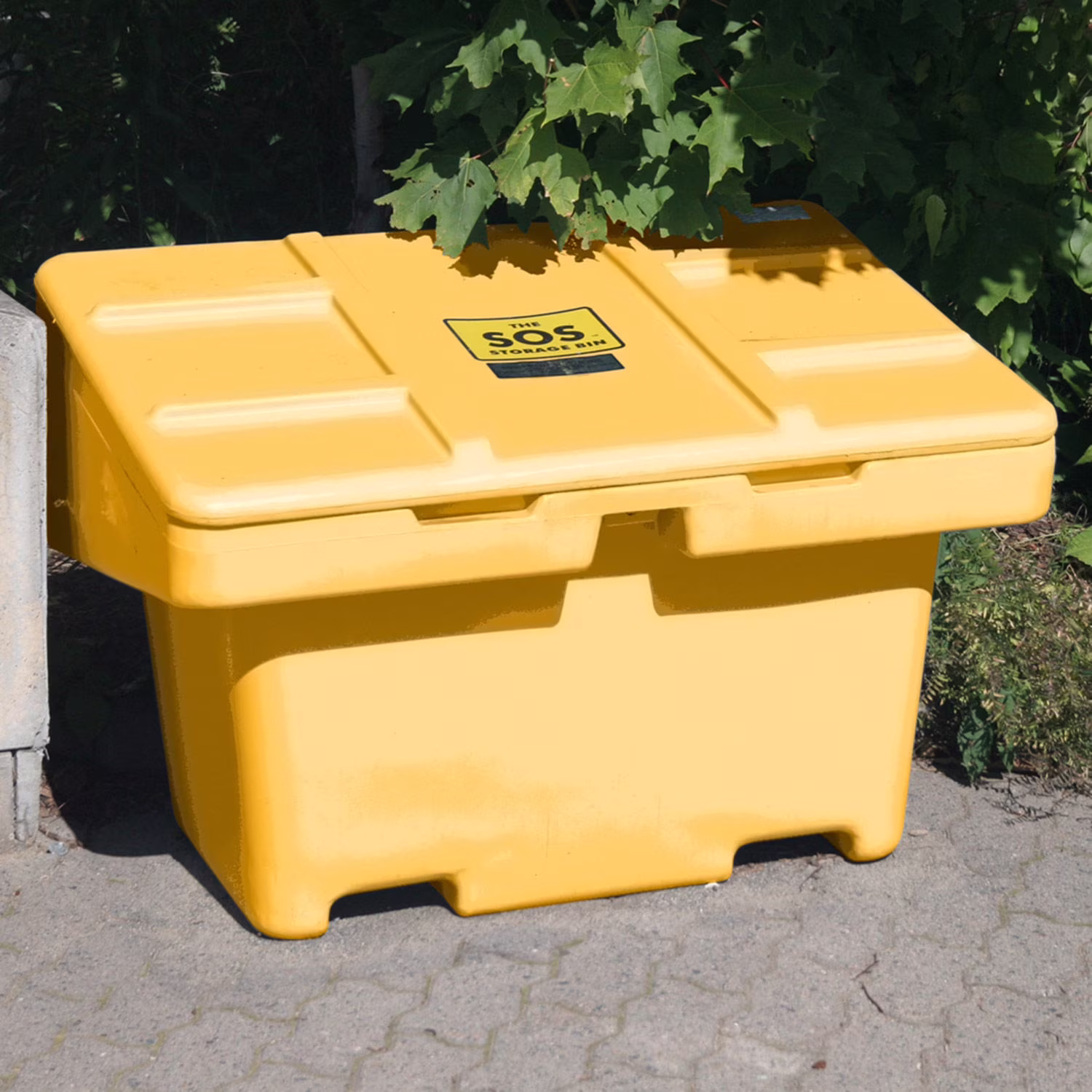 Techstar SOS Outdoor Storage Container - 11 Cu. Ft. - Yellow, 42" x 29" x 30" - image 1